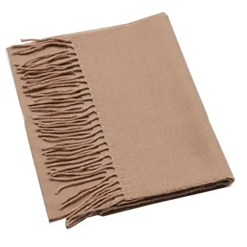 Lucky Leaf Ayollar Erkaklar Qishki Hashamatli Qulay Jun Iliq Tartan Katakli Shol Ro'mol - 2