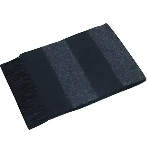 Lucky Leaf Women Men Winter Luxury Cozy Wool Warm Tartan Checked Plaid Wrap Scarf - 3