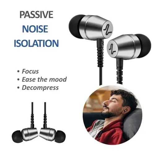 LUDOS OMNITONE USB C Headphones for iPhone 17 16 15 Pro Max Plus Air iPad Pro, 5 Years Warranty, USB-C Earbuds for Samsung Galaxy S24 S23 Ultra S22 S21 FE S20 Z Flip 3 Fold 4, USB Type C Earphones - 5