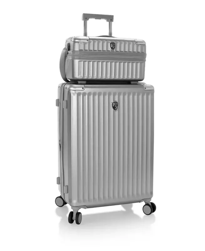 Luxe Hard Side Beauty Case - Silver - 6