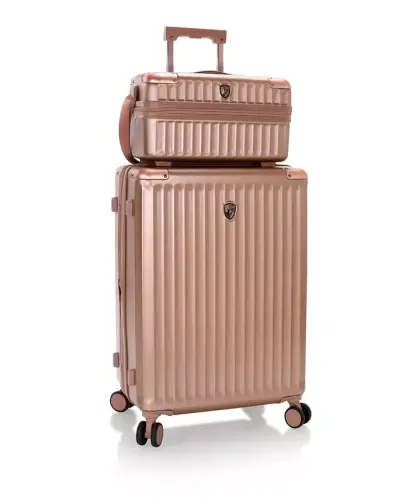 Luxe Hard Side Beauty Case - Rose Gold - 6
