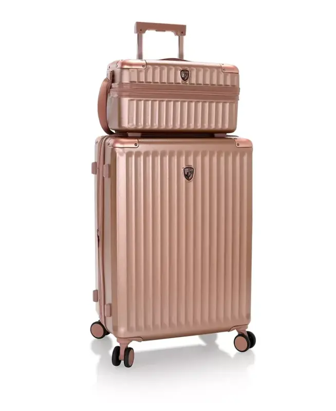 Luxe Hard Side Beauty Case - Rose Gold - 6