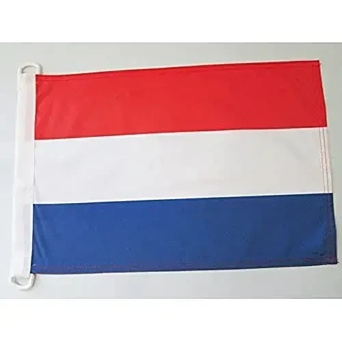 Luxembourg NAUTICAL Flag 18'' x 12'' - Luxembourger flags 30 x 45 cm. - Banner 12x18 in for boat - AZ FLAG - 1