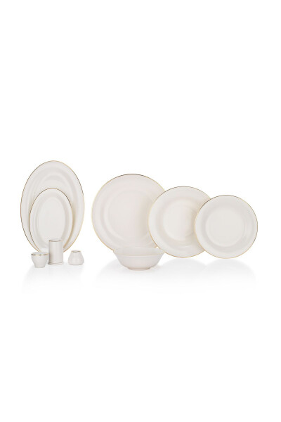 Lumina Dinner Set - 56 Pieces - Gold - 7