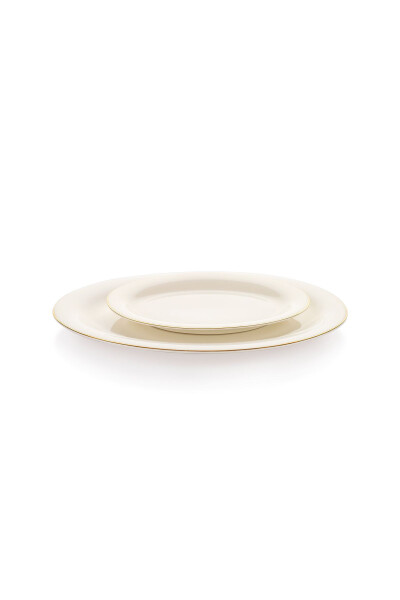 Lumina Dinner Set - 56 Pieces - Gold - 8