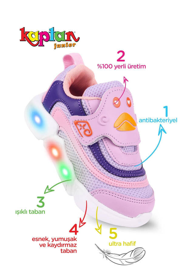 Luminous Girls' Sports Shoes Baby Bccmk 500 - 6