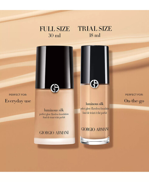Luminous Silk Natural Glow Foundation, Travel Size 4 LIGHT WITH A GOLDEN UNDERTONE - 8