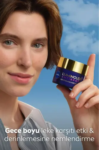 Luminous630 Anti-Spot Night Face Cream 50ml, Skin Tone Equalizer, Hyaluronic Acid - 6