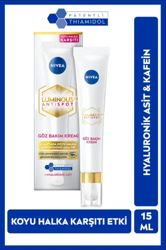 Luminous630 Koyu Halka Karşıtı Göz Bakım Kremi 15 ml,Nemlendirici,Thiamidol,Hyaluronik Asit - 1