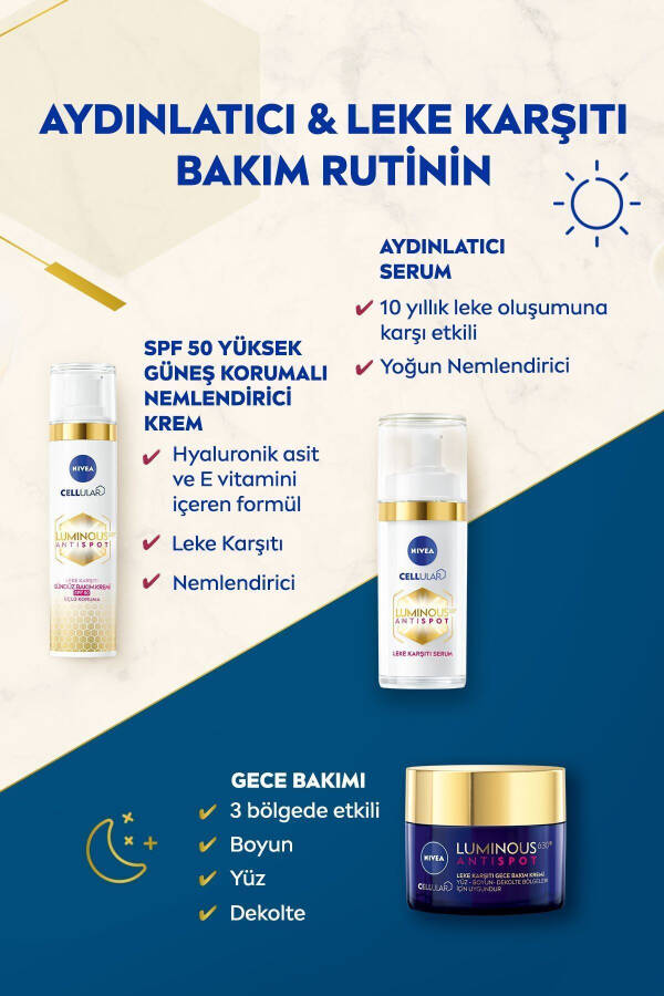 Luminous630 Leke Karşıtı Cilt Bakım Serumu 30ml, Cilt Tonu Eşitleyici, Hyaluronik Asit, E Vitamini - 5