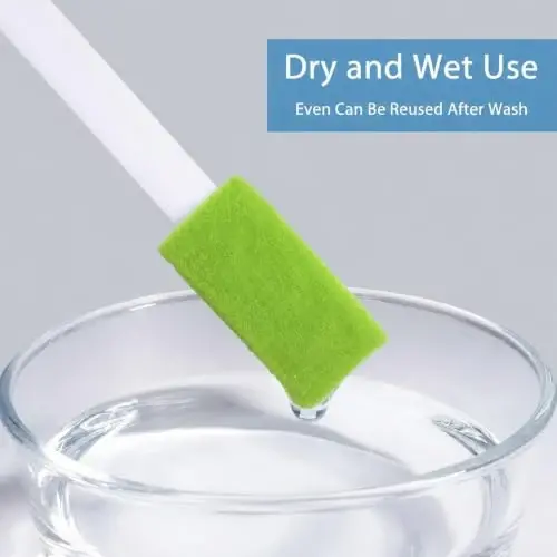 Lumkew Crevice Cleaning Brushes Tool for Tiny Small Spaces, 40Pcs, Green | Tiny Nook and Cranny Cleaning Tools Cleaner Toilet Seat Detail Thin Tight Gaps Vent Grooves Housekeeping Household Use - 5