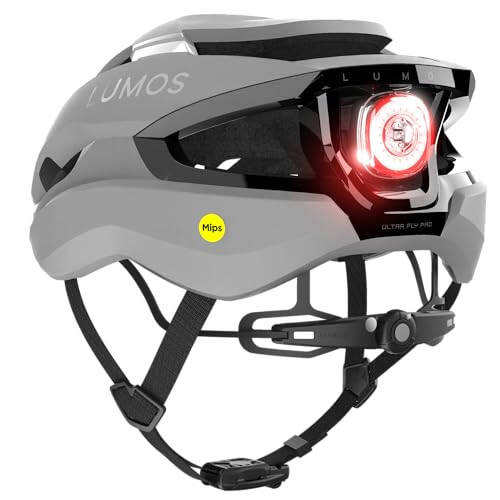 Lumos Ultra Fly Pro - Işıkla Yol Bisikleti Kaskı | Lumos Firefly Uyumlu | Entegre Güneş Gözlüğü Yuvası | Yetişkin Erkek ve Kadınlar İçin Özel Yapım Uyum Sistemi | Bisiklet Bisiklet Aksesuarları - 1