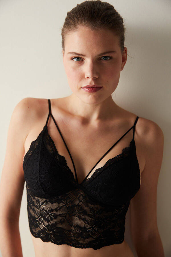 Luna Black Bralette - 13