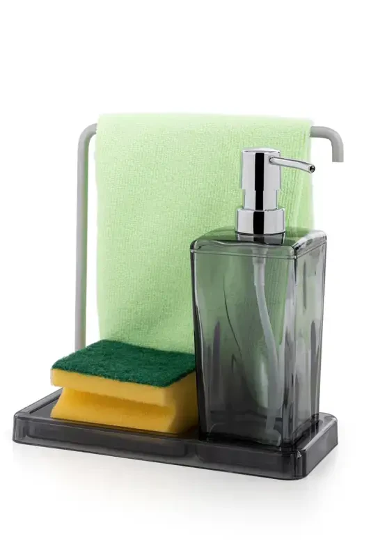 Luna Paslanmaz Aluminyum Bez Askılı Mutfak Sıvı Sa - 1