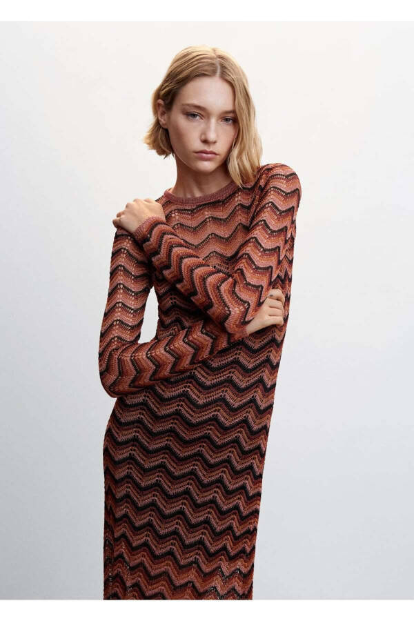 Lurex Knit Dress - 1