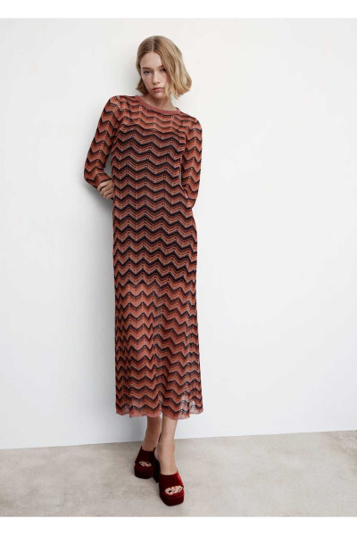 Lurex Knit Dress - 7