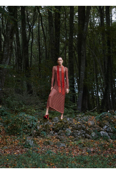 Lurex Knit Dress - 8