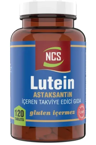 Lutein 15 Mg Astaxanthin 120 Tablet Biotin 120 Tablet Çinko Vitamin B Complex - 4