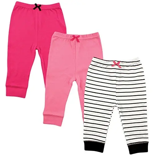 Luvable Friends 3 Pack Tapered Ankle Pants - 1