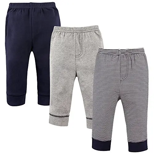 Luvable Friends 3 Pack Tapered Ankle Pants - 1