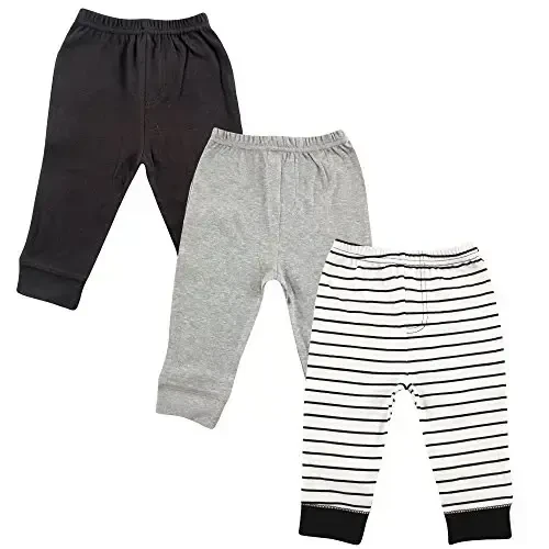 Luvable Friends Baby Boys' Cotton Pants 