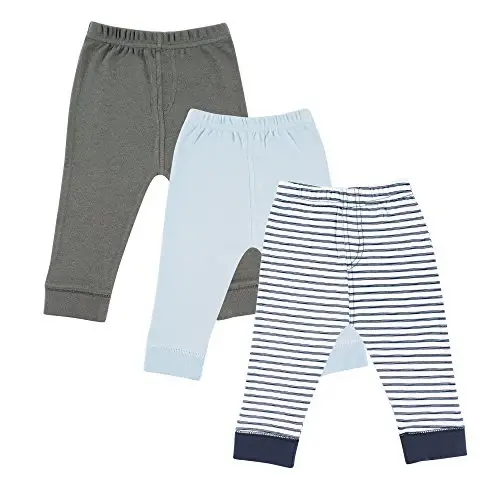 Luvable Friends Baby Boys' Cotton Pants 
