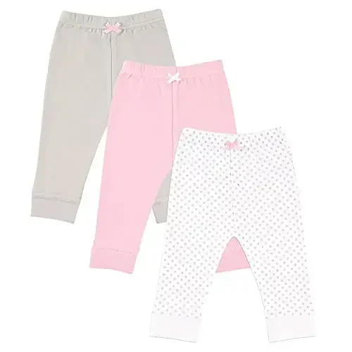 Luvable Friends Baby Boys' Cotton Pants 