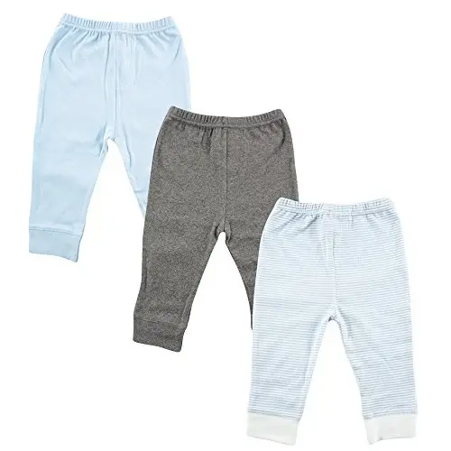 Luvable Friends Baby Boys' Cotton Pants 