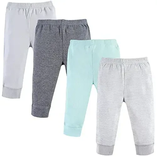 Luvable Friends Baby Boys' Cotton Pants 