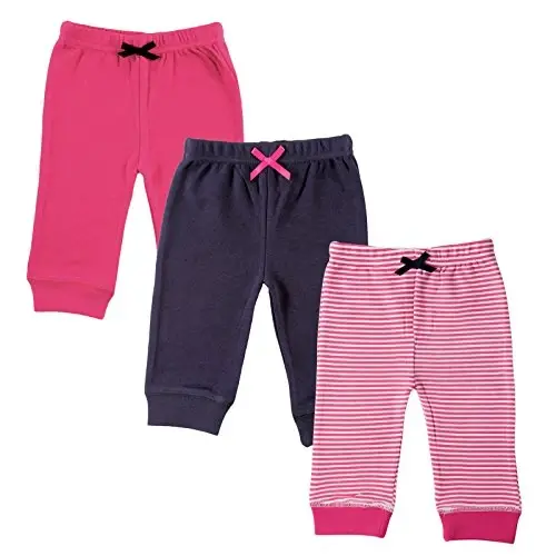 Luvable Friends 3 Pack Tapered Ankle Pants - 1