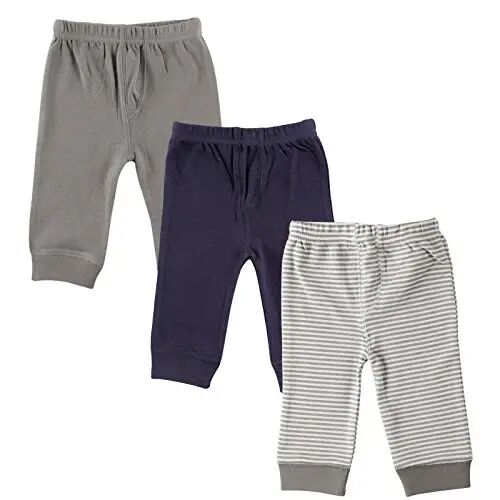 Luvable Friends Baby Boys' Cotton Pants 