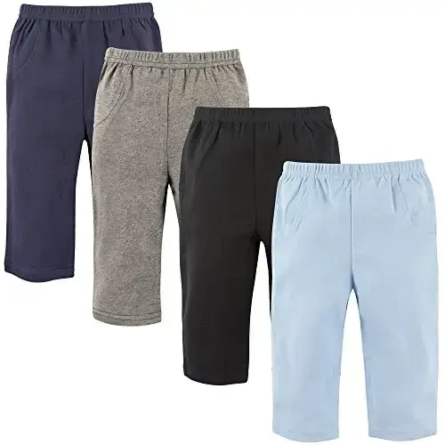Luvable Friends Baby Boys' Cotton Pants 