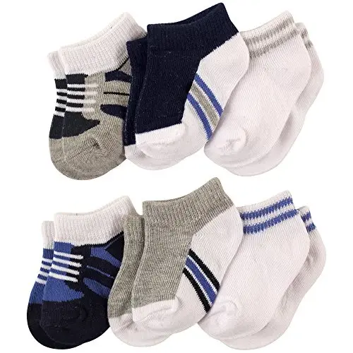 Luvable Friends Unisex Baby Newborn and Baby Socks Set 