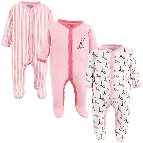 Luvable Friends Unisex Baby Paxta Uyqu va O'yin - 1