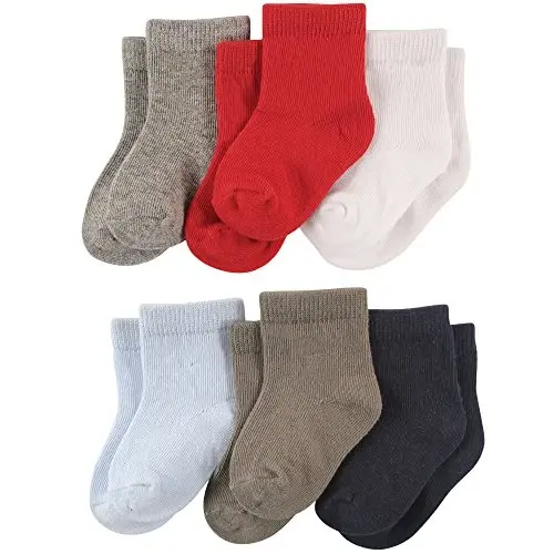 Luvable Friends Unisex Baby Newborn and Baby Socks Set - 1