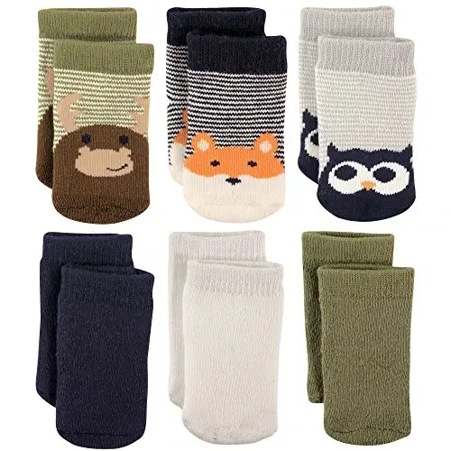 Luvable Friends Unisex Baby Newborn and Baby Socks Set - 1