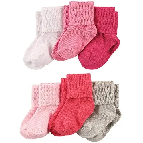 Luvable Friends Unisex Chaqaloq va Chaqaloq Paypoqlar To'plami - LUVABLE FRIENDS CHILDREN'S APPAREL