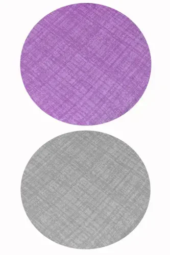 Lux Bedding Set- Double- Special Bagged Fitted Sheet 4 Pillowcases-PURPLE - 4