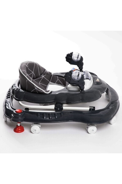 Lüx Oyuncaklı Müzikli Ve Işıklı 3 Kademeli Örümcek Bebek Yürüteci-Füme - 31