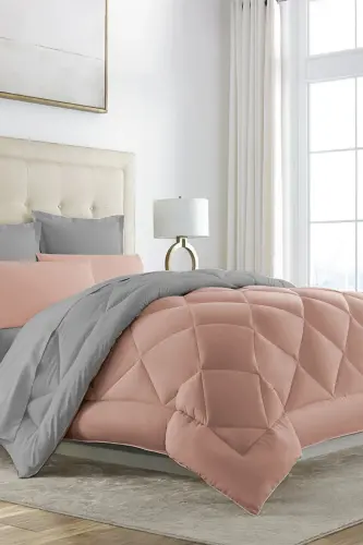 Lux Sleep Set - Double - Special Bagged Fitted Sheet with 4 Pillowcases 