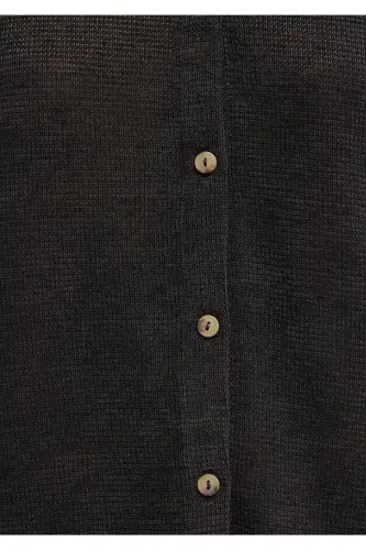 Lux Touch Antracit Polo Tişört Regular Fit / Norma - 8
