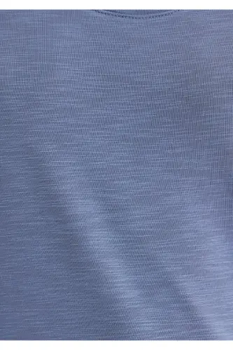 Lux Touch (TENCEL™) Atlet Slim Fit / Dar Kesim 1613216-70850-Mavi - 7