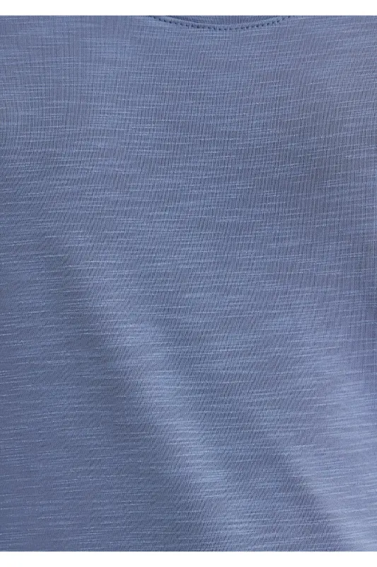 Lux Touch (TENCEL™) Atlet Slim Fit / Dar Kesim 1613216-70850-Mavi - 7