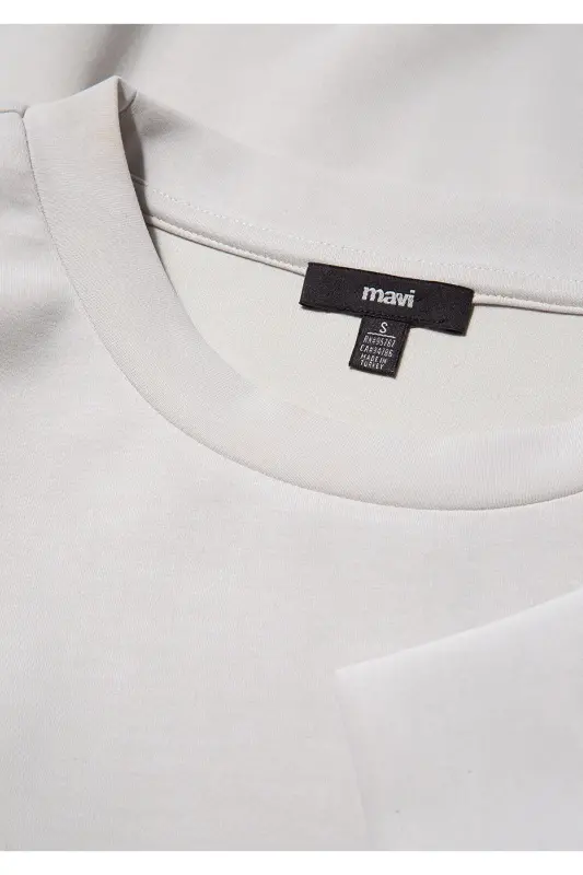 Lux Touch Tencel Tm Grey Modal Sweatshirt 168837-70074 - 7