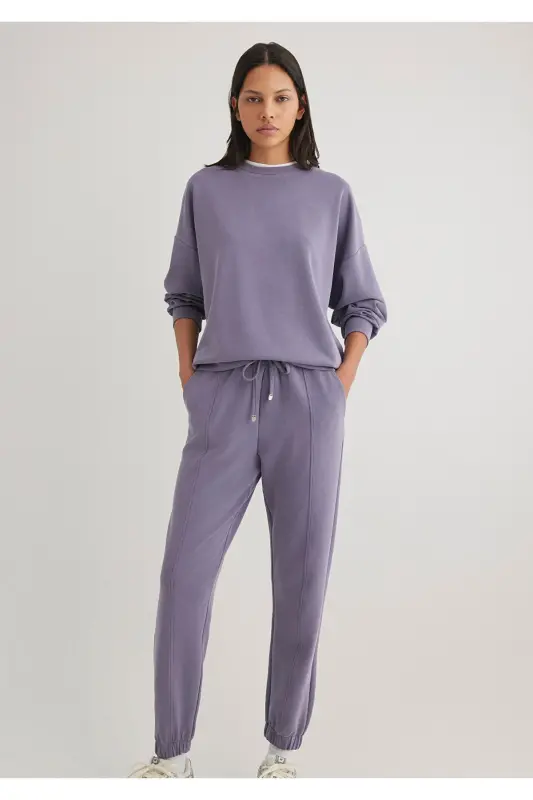 Lux Touch Tencel Tm Mor Modal Sweatshirt 168837-70608 - Mor-70608 - 1