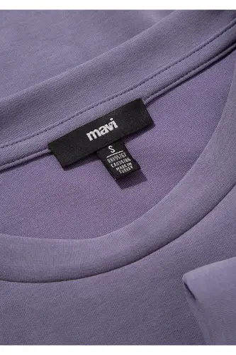 Lux Touch Tencel Tm Mor Modal Sweatshirt 168837-70608 - Mor-70608 - 6