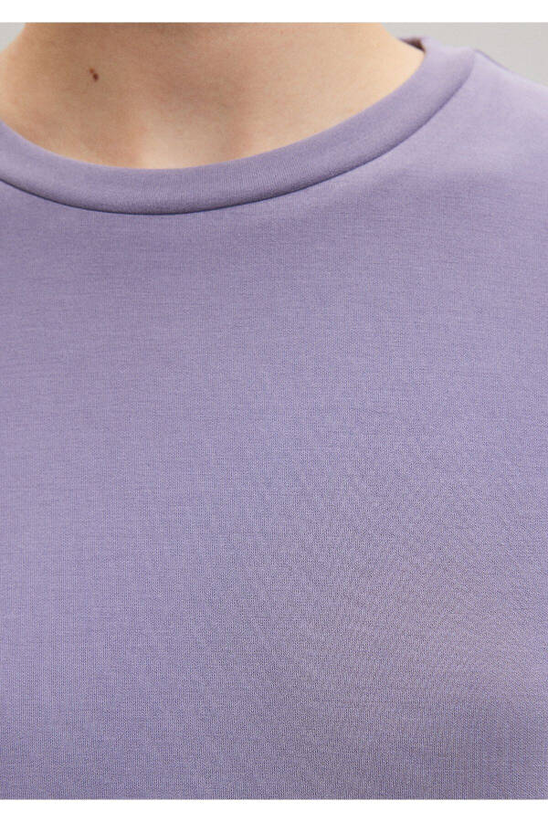 Lux Touch Tencel Tm Purple Modal Sweatshirt 168837-70608 - 24