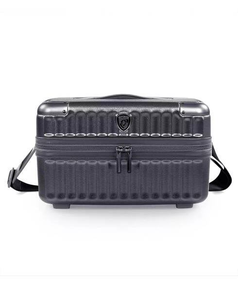 Luxe Hard Side Beauty Case Gunmetal - 1