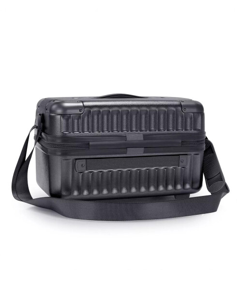 Luxe Hard Side Beauty Case Gunmetal - 2