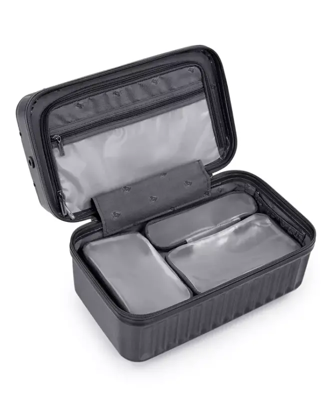 Luxe Hard Side Beauty Case - Gunmetal - 3